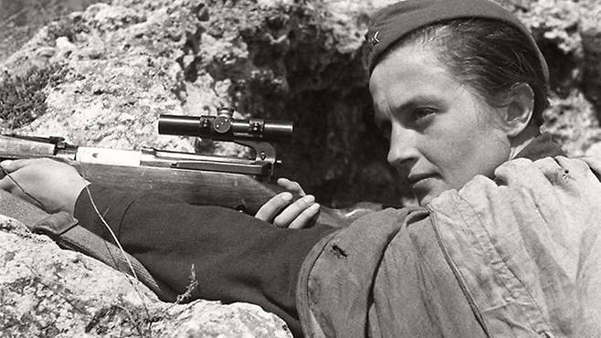 2차 세계대전 당시 ‘죽음의 숙녀’로 불린 루드밀라 파블리첸코