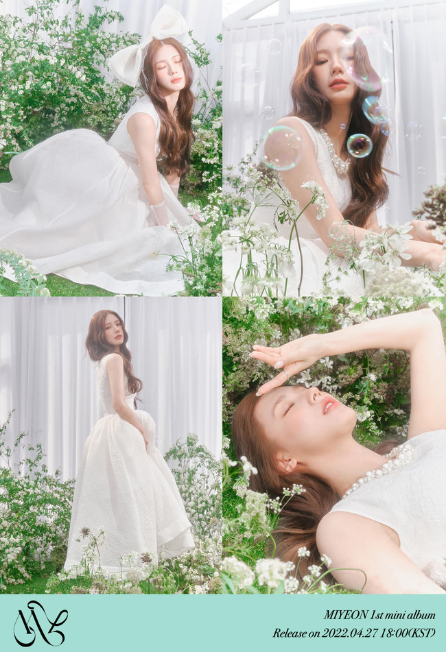 Group (girl) children Mi-yeon showed off fairy visuals in fairy talesCube Entertainment released the second concept image of Mi-yeons first mini-album, MY, on the official SNS channel of (girls) on April 19.In the public image, Mi-yeon gave a point with a white dress and a large ribbon accessory, giving a neat visual.In a space where blue nature and flowers blended, Mi-yeon emanated a bright atmosphere like a fairy in a forest.Mi-yeon, who has announced a new album with unique visuals and concepts, is raising questions about new songs by releasing concept images of various styles in turn.Mi-yeons first Solo mini album MY includes the title song Drive, Rose, Softly, TE AMO, Charge (Feat).JUNNY) and Showers included a total of six songs.The title song Drive is a song that contains a guitar sound that adds an emotional atmosphere and a song that meets clear and refreshing vocals. It is a message that does not lose the mind to keep your color.
