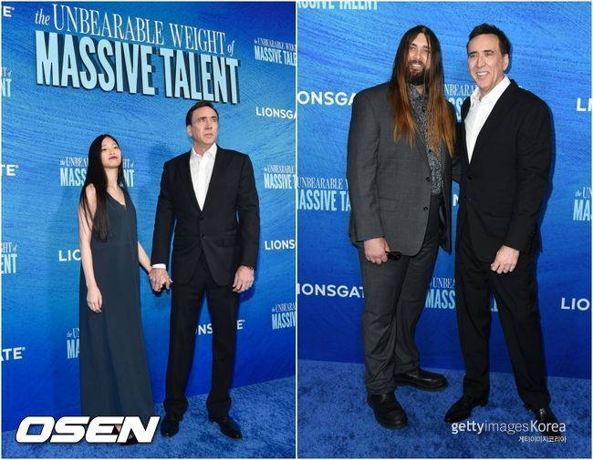 Actor Nicholas Keiji, 58, who has been called Kesserbang by Koreans, appeared at the SEK premiere Red Carpet with his pregnant Japanese wife Shivata Rico, 27, and his eldest son Western Coppola Keiji, 31.They attended the SEK screening of the film The Unbearable Weight of Extreme Talent at the DGA Theater Complex in Los Angeles, California, on Wednesday.Keiji was all smiles as she took a pose at Red Carpet with her wife Rico, who married last year and is now pregnant.Now that the ship is out of shape, Rico showed off his beautiful appearance with black long dress.The musician, producer and actor, eldest son Weston, also showed off his warm-hearted rich chemistry as he took a pose with his father.Western had a distinct mood, with a bearded, long, flowing brown hair. His face was his fathers.Keijis new film, The Unbearable Weight of Huge Talent, is a comedy directed by Tom Komican, who directed the movie That Aquad Moment.Keiji plays the star of the previous year in the prime of the play.It tells the story of what happens when he accepts a $1 million offer from a wealthy fan (Pedro Pascal) to attend a party in Spain.The director sent a letter explaining his ideas and begged Keiji to take on the role; Keiji reportedly refused the role three or four times and eventually accepted it.In a recent interview with the Los Angeles Times, Keiji mentioned his wife Rico without hesitation in a request to reveal the people he cares about most in his life.The pair first met in Japan in 2020 when Keiji was filming the film Frizzeners of the Ghostland and had a secret wedding in February last year in United States of America Las Vegas.Keiji said he is well aligned with his fifth wife, Rico, and said he is happy married.He said, I know there are many times, he said honestly, referring to the number of marriages.Keiji also revealed she is preparing to welcome a new baby with Rico.Im a romantic and if I fall in love, I want to give him everything I can, he said.They had already named the child. Akira Francesco for the boy, Lennon for the girl.