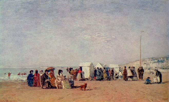 외젠 부댕, Shore of Trouville