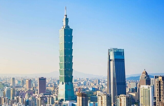 대만 타이베이의 101타워. 대만 경제부 누리집 갈무리