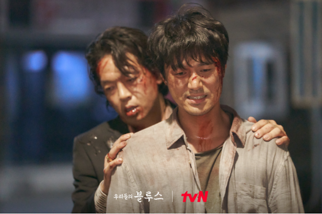 정현이 아빠 정인권-영주 아빠 방호식을 연기한 배우 박지환-최영준(왼쪽부터)ⓒ