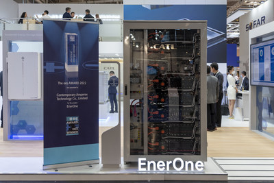 EnerOne, the modular outdoor liquid cooling BESS (PRNewsfoto/Contemporary Amperex Technology Co., Ltd.)