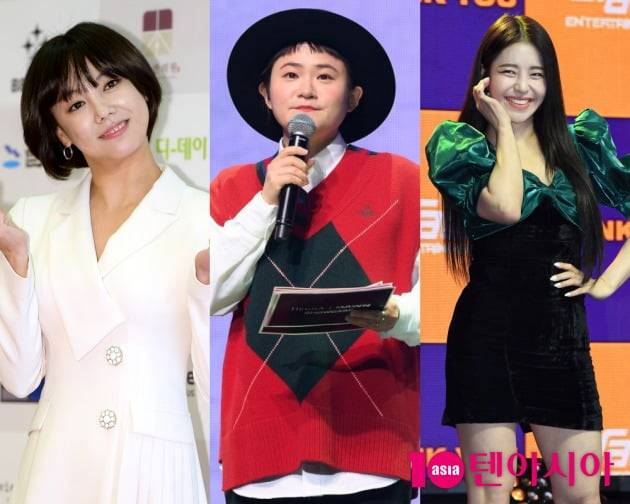 고은아, 김신영, 유정./사진=텐아시아DB