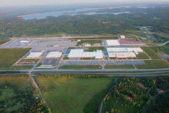 미국 조지아주 웨스트포인트에 있는 기아 완성차 공장. 2009년 완공돼 이듬해 준공식이 열렸다.<사진제공:현대차그룹>