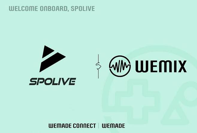 위메이드, 스포츠 승부 예측 게임 ‘스포라이브’ 위믹스 온보딩.   위믹스