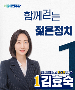 더불어민주당 김효숙 세종시의원 제17선거구(나성동) 후보