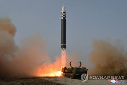 ▲ 북한의 ICBM 시험발사[.연합뉴스
