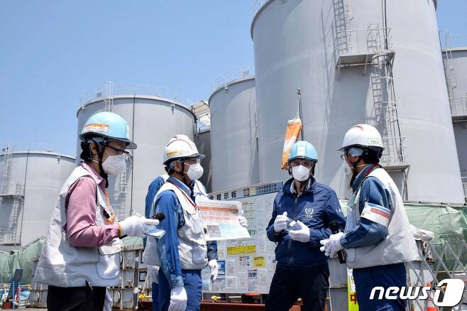 일본 후쿠시마 제1원자력발전소 <자료사진> © AFP=뉴스1