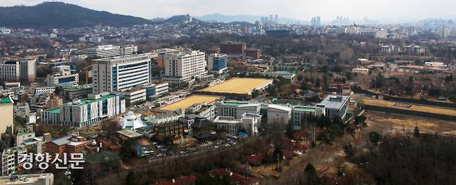 서울 용산구 용산공원의 지난 3월20일 모습. /한수빈 기자