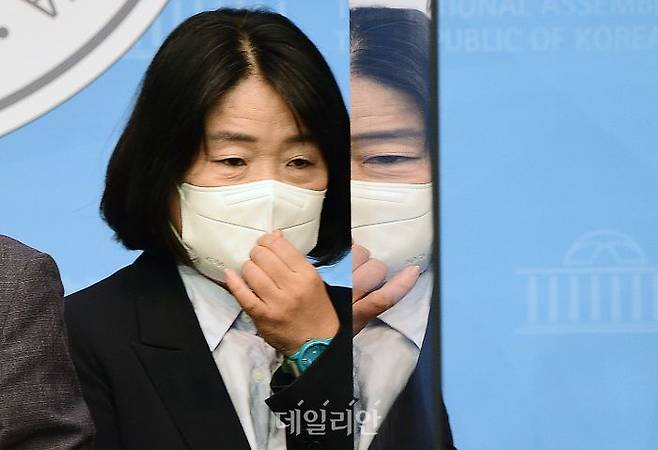 더불어민주당 출신 무소속 윤미향 의원 ⓒ데일리안 박항구 기자