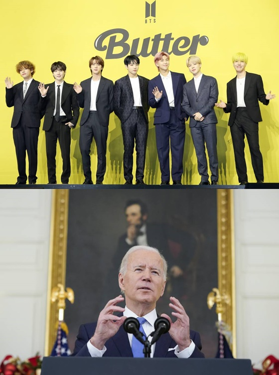 방탄소년단(BTS)이 31일(현지시간) 미국 백악관에서 바이든 미국 대통령과 만난다. /사진=스타뉴스
