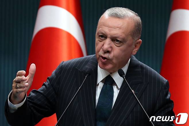 레제프 타이이프 에르도안 터키 대통령. © AFP=뉴스1 © News1 우동명 기자