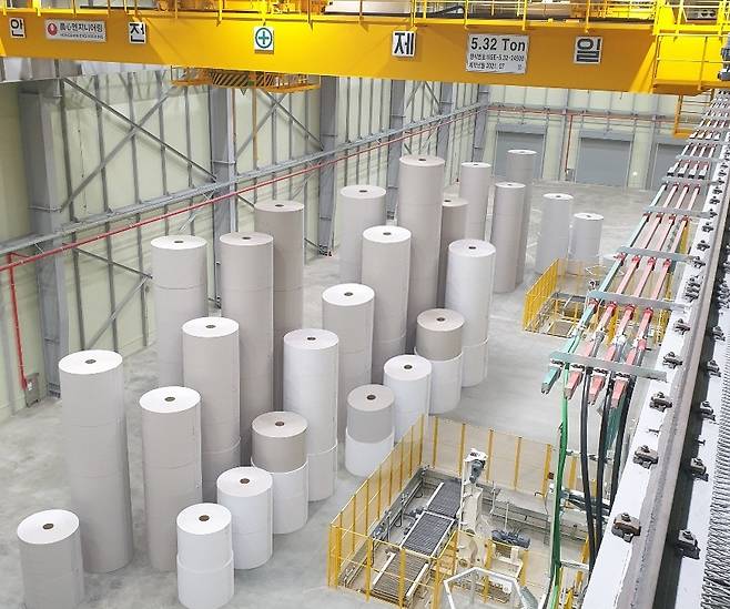 깨끗한나라 밀롤창고 내부 전경 (깨끗한나라 제공) © 뉴스1