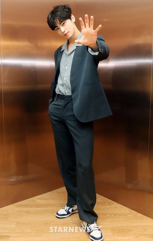 아스트로 AAA 수상 인터뷰. /사진=임성균 기자 tjdrbs23@