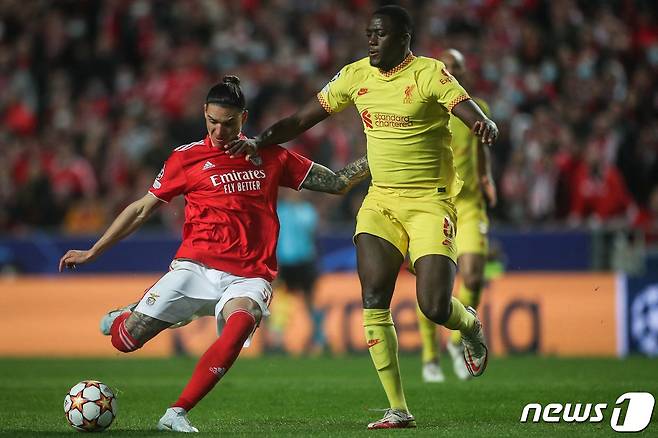 리버풀로 이적하는 다윈 누녜스. © AFP=뉴스1