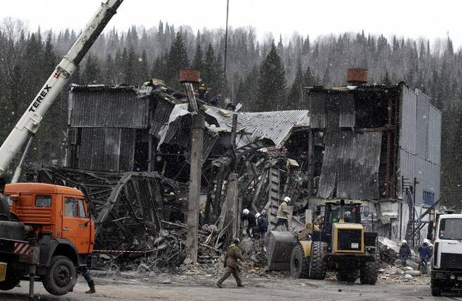 러시아 남서부 시베리아 케메로보주(州)에 있는 러시아 최대 탄광인 라스파드스카야 광산 자료사진 AP 연합뉴스