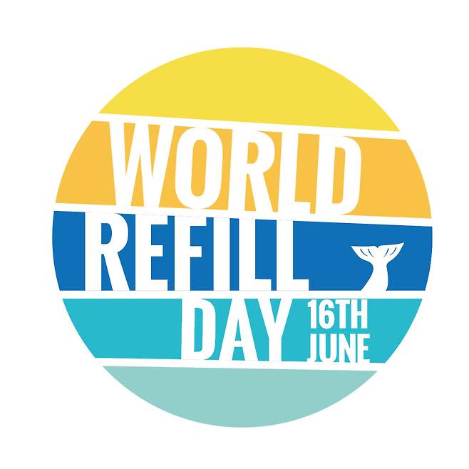 영국 환경단체 ‘시티 투 시(City to Sea)’가 진행하고 있는 ‘세계 리필의 날(World Refill Day)’ 캠페인 로고 [시티 투 시(City to Sea) 제공]