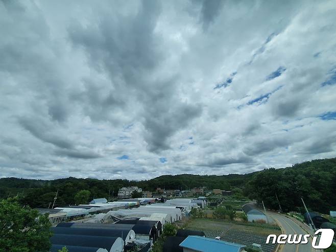 구름 덮힌 하늘/뉴스1 © News1 황덕현 기자