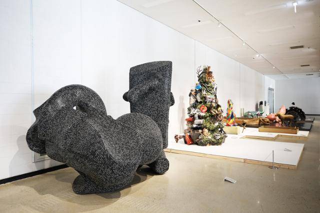 국립현대미술관 청주관의 개방수장고 전시물. ⓒ박준규