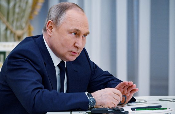 블라디미르 푸틴 러시아 대통령. 로이터뉴스1