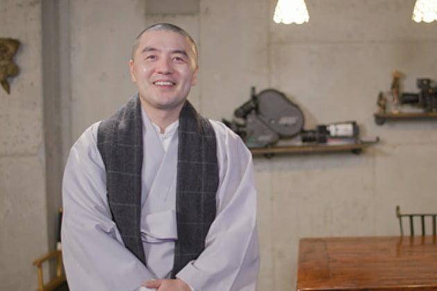 2020년 11월 tvN 예능 프로그램 '온앤오프'에 출연한 혜민스님. 방송 화면 캡처