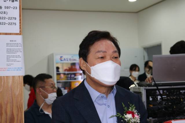 ▲박완수 경남도지사 당선인. ⓒ프레시안(조민규)