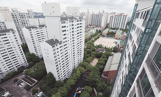 이촌동 일대 아파트. 사진 뉴스1