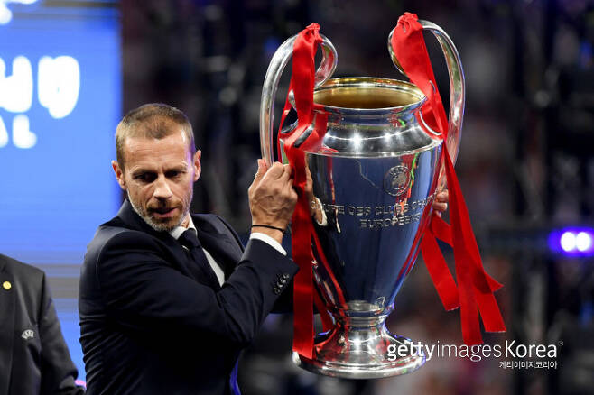 알렉산데르 체페린 UEFA 회장, Getty Images 코리아.