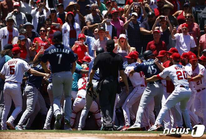 BBA-BBN-BBO-SPO-SEATTLE-MARINERS-V-LOS-ANGELES-ANGELS © AFP=뉴스1