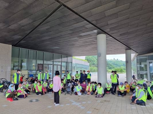 혹서기 노인일자리 안전교육 ⓒ고령군청 제공