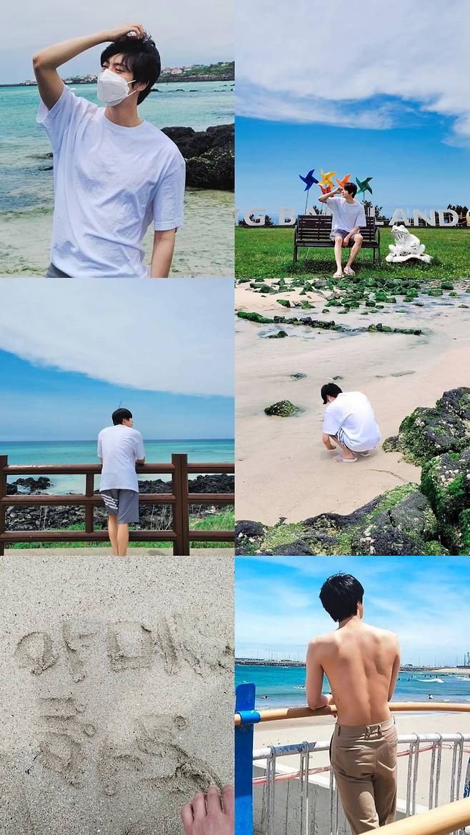 '상체보수남' 방탄소년단 진이 우정타투 공개하자 벌어진 일