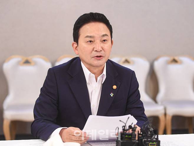 원희룡 국토교통부 장관(사진=이데일리 이영훈 기자)