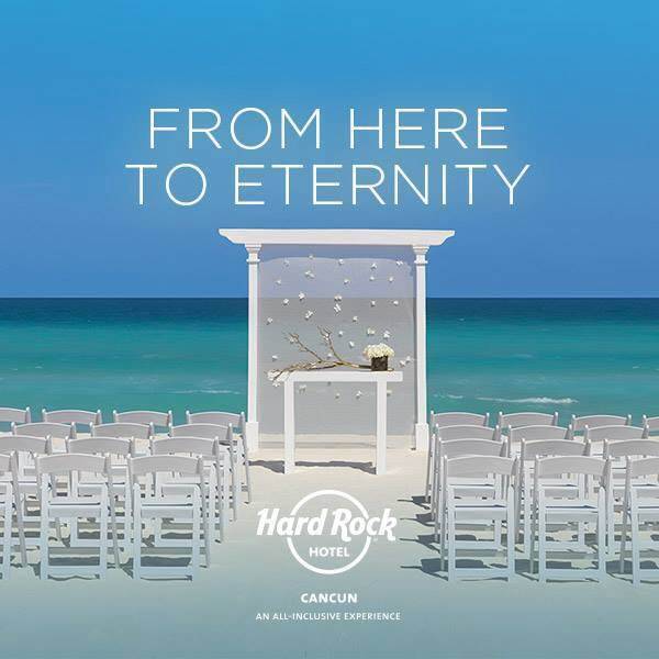 하드락의 해변결혼식 촬영지는 다양한 포맷으로 만들어져 있다.