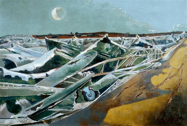 폴 내시, ‘토테스 미어’(죽은 바다), 1941년(102×152㎝, 테이트 갤러리, 영국 런던)