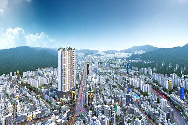 (사진=연산역 신화하니엘 오피스텔 조감도)