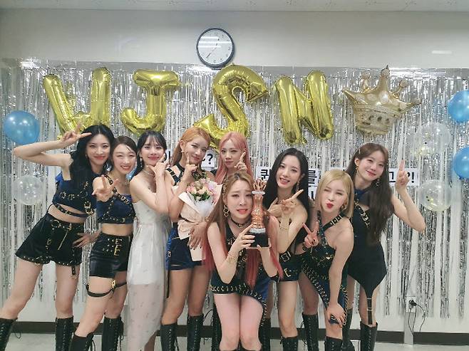 우승팀 우주소녀(사진=스타쉽엔터테인먼트)