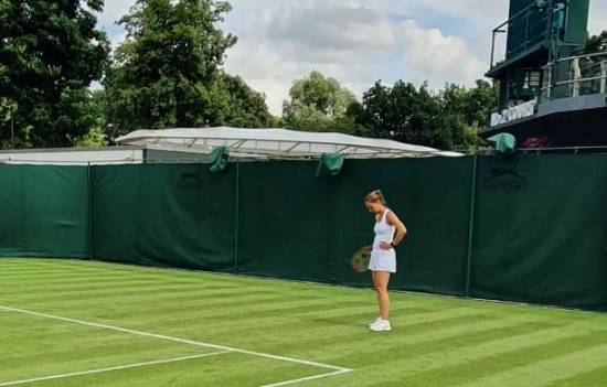 윔블던 대회를 마감한 코르파치(사진= 개인 SNS)