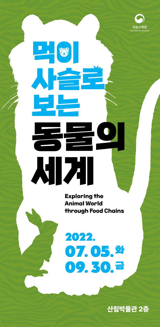 '먹이사슬로 보는 동물의 세계' 포스터 *재판매 및 DB 금지