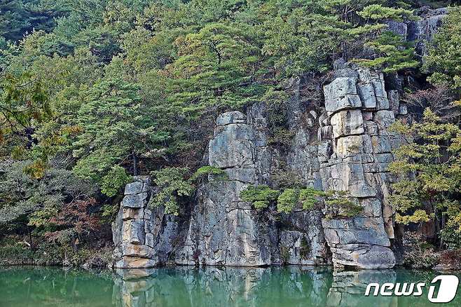 충북 괴산군 소재 화양 4곡 금사담. (속리산국립공원사무소 제공)© 뉴스1