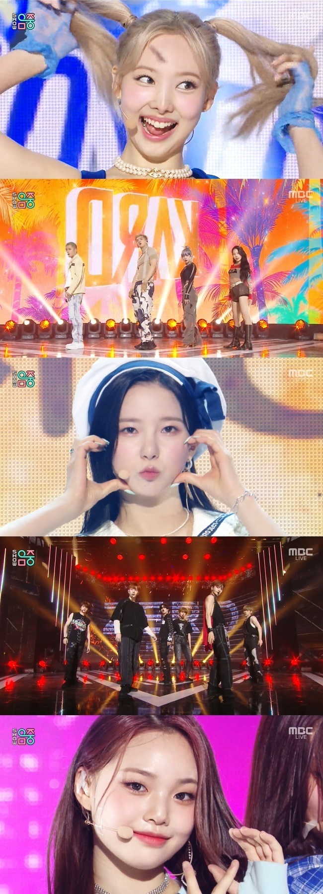 Lim Young-woong was ranked # 1 in Show! Music Core without appearing on the air.In MBC Show! Music Core broadcast on July 2, Lim Young-woong was ranked # 1 over TWICE Nayeon and BTS as Can I meet again.Sunmi returned to her new song, Im Fever in 10 months.Rise is a song that solves the various feelings of love that are hot and faint, and on the other hand, when it is over, with sensual city pop.Sunmi performed a stage to prove the name Sunmi Pop, even with a blood orange hair, a large debt, and a rubber band that matches the hot sunshine.BtoB Lee Min-hyuk made a solo comeback through his second full-length album, Youre My Spring, and the title song BOOM, which contains a new excitement from the stranger.Lee Min-hyuk continued to grow in the decade of debut with a confident stage with sexy visuals.The gifted Godseven (GOT7) returned to Shinbo after eight months.The mini-second album title song SUGAR released by the gifted on the day is a song that likens addictive love that can not be stopped to sugar, giving a romantic sensibility of midsummer.Dawn (DAWN) released the new song Stupid Cool, which was released on the 16th.Stupid Cool is a song that tells you that you are in love with yourself as stupid but cool, and Dunn has set up a stage with unique sensibility.The show included Sunmi, BtoB Lee Min-hyuk, Gifted, TWICE Nayeon, Dunn (DAWN), Card (KARD), Kepler (Kep1er), Drifin (DRIPPIN), OmegaX (OMEGA X), Pixie (PIXY), Tan (TAN), Clas (CLASS:y), Aichelin (ICHILLIN Lapilus, XG, and others.