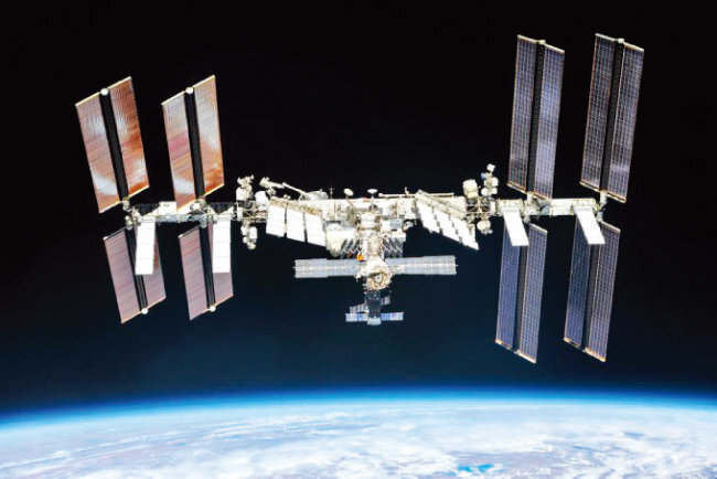 국제우주정거장(ISS).[사진 제공 · NASA]