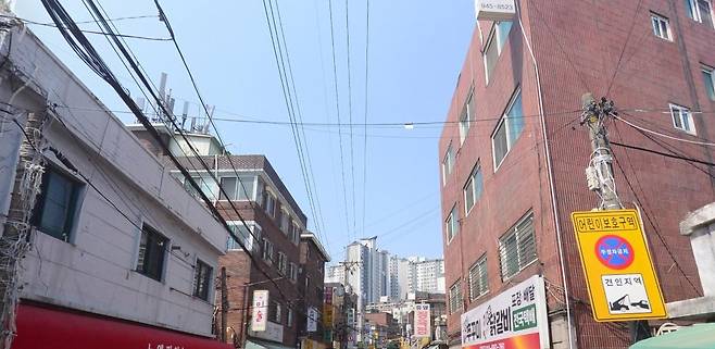 재건축·재개발사업이 추진 중인 서울 강북구 미아동 일대. 유오상 기자