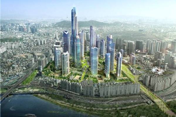 용산국제업무지구 조감도. 사진=서울시