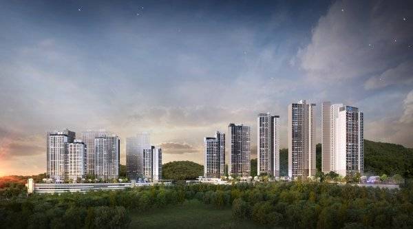 충남 아산시 용화동에 들어설 아산자이 그랜드파크. 아산시 최초 민간공원 특례사업으로 조성되는 만큼 탁월한 자연환경과 함께 우수한 교통망, 교육 여건을 갖춰 예비 수요자들의 뜨거운 관심을 받고 있다. 사진제공 | GS건설