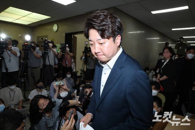 국민의힘 이준석 대표. 윤창원 기자