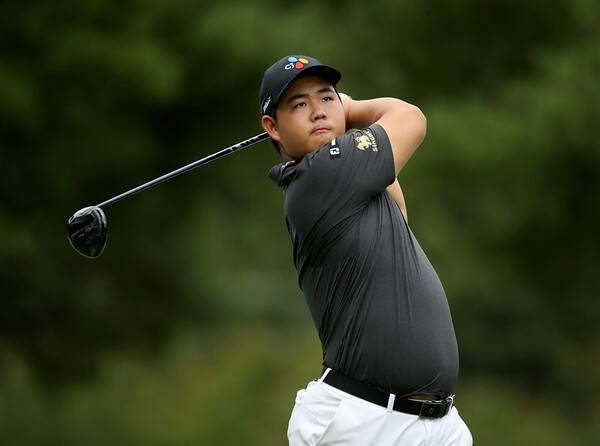 2022년 미국프로골프(PGA) 투어 윈덤 챔피언십 우승을 차지한 김주형 프로. 사진제공=KPGA