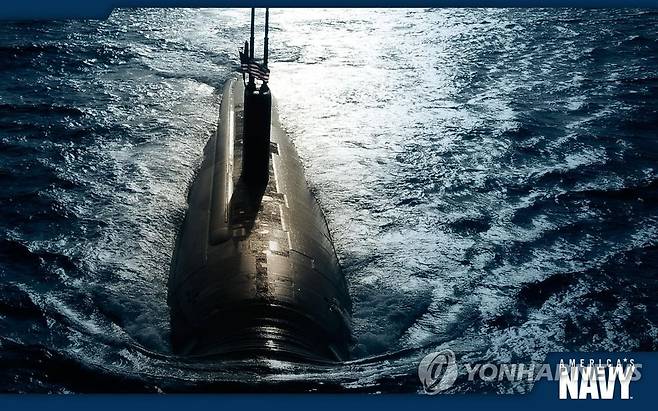 미 핵추진 잠수함 투싼함 [미 해군 홈페이지]