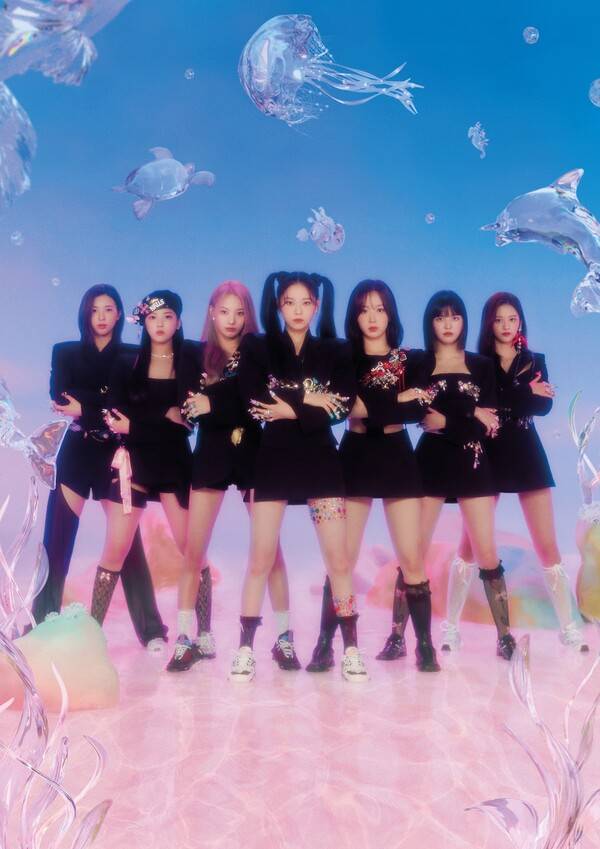 ▲ 지난 2월 데뷔해 괄목할 성과를 보여준 엔믹스. 제공|JYP엔터테인먼트