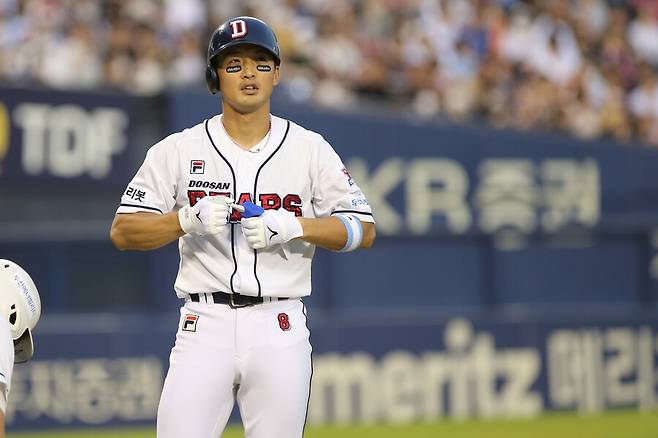 ▲ 두산 베어스 안권수 ⓒ 두산 베어스